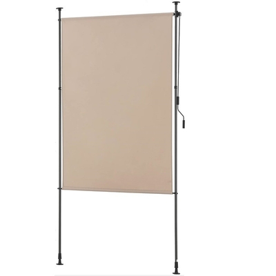 Δοχτυλόχρωμα 200x270cm κατακόρυφη τέντα ανθεκτικό στο νερό γκρι ύφασμα για κήπο μπαλκόνι