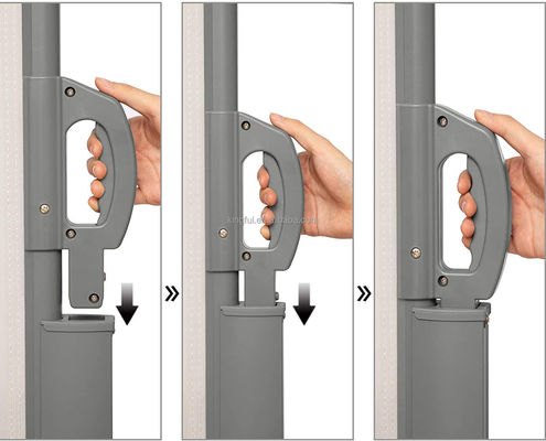 Επεκτάσιμη πλευρική οροφή για βεράντα και κήπο Προστασία της ιδιωτικής ζωής 100% πολυεστέρα