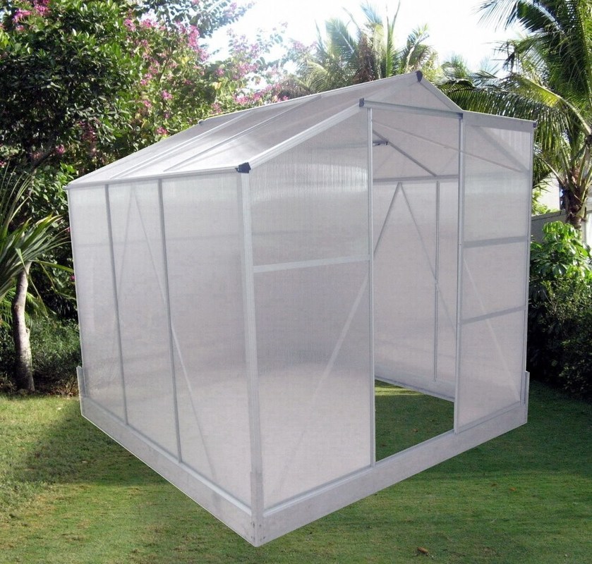 Μεσαίου μεγέθους αλουμίνιο θερμοκηπίου επεξεργασμένο με θερμότητα επεξεργασμένο υπό πίεση