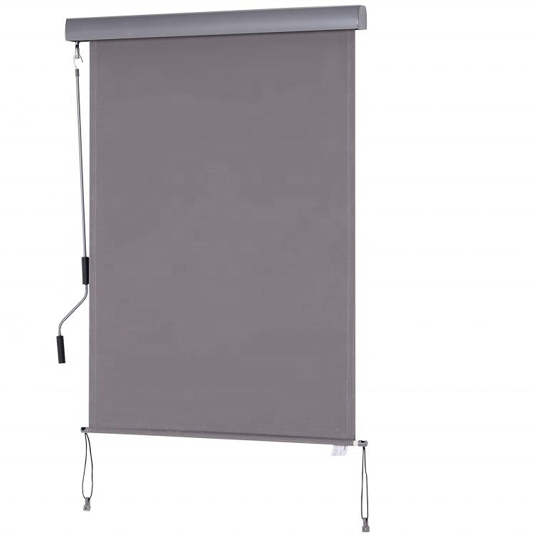 1.6m*2.5m Πολυεστέρα υλικό ιστιοφόρο ανασυρόμενο Αδιάβροχο ηλιακή σκιά πτώση κατακόρυφη οροφή